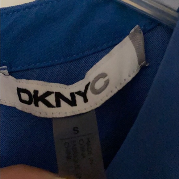 DKNYC blue blouse with zipper size: S - Picture 4 of 8